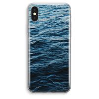 Oceaan: iPhone XS Max Transparant Hoesje