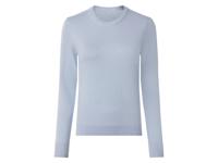 esmara Fijngebreide dames trui (Blauw, XL (48/50))