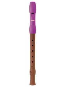 Hohner B95861 fluit Eind geblazen (rim-geblazen) Kunststof, Hout Roze, Hout