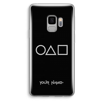 Squid Game: Samsung Galaxy S9 Transparant Hoesje