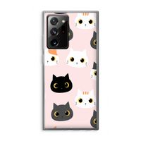 Katten: Samsung Galaxy Note 20 Ultra / Note 20 Ultra 5G Transparant Hoesje