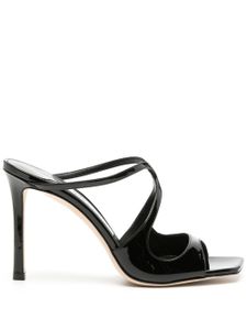 Jimmy Choo mules vernies Anise 95 mm à découpes - Noir