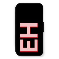 Monogram: iPhone 12 Pro Max Flip Hoesje
