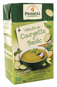 Primeal Veloute gebonden soep courgette basilicum bio