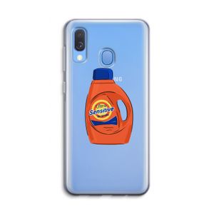 Ultra Sensitive: Samsung Galaxy A40 Transparant Hoesje