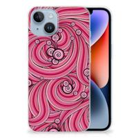 Apple iPhone 14 | Hoesje maken | Swirl Pink