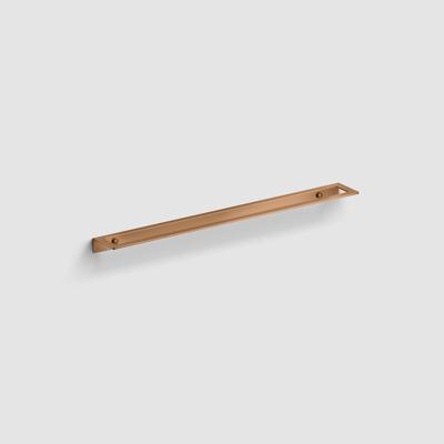 Handdoekrek Clou Fold 60 cm Brons Geborsteld PVD