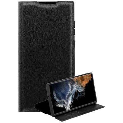 Vivanco Premium Booklet Samsung Galaxy S23 Ultra Zwart Met standfunctie