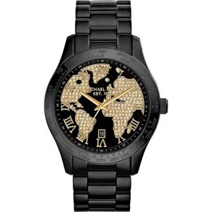 Michael Kors Horloge Michael Kors Staal Zwart en Goud Black Dames Mk6091