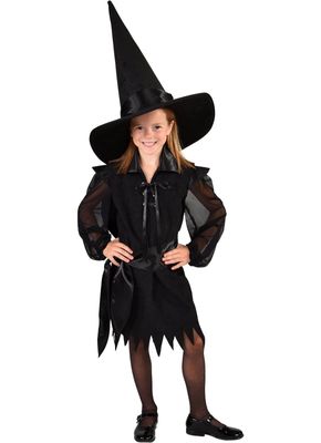 Halloween jurk zwart