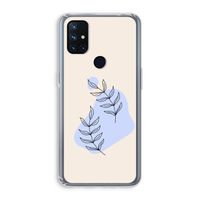 Leaf me if you can: OnePlus Nord N10 5G Transparant Hoesje Leaf me if you can: OnePlus Nord N10 5G Transparant Hoesje
