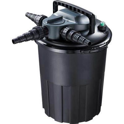 Aquaforte Drukfilter CBF-4000 - Vijverzuivering met 9W UVC & Backwash, tot 4m³