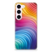 TPU Hoesje voor Samsung Galaxy S23 Regenboog