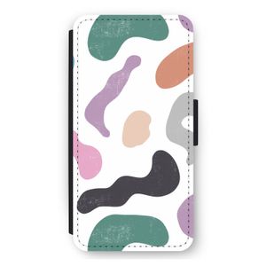 Memphis Shapes: iPhone 11 Flip Hoesje