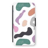 Memphis Shapes: iPhone 11 Flip Hoesje