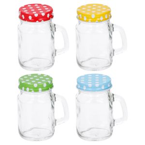 Drinkglas met deksel, 120ml