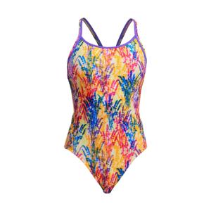 Funkita Strike A Posy diamond back badpak dames 38