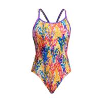 Funkita Strike A Posy diamond back badpak dames 38