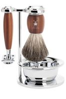 Muhle scheerset Vivo S81H331SSR - Dassenhaar - Safety razor - Pruimen