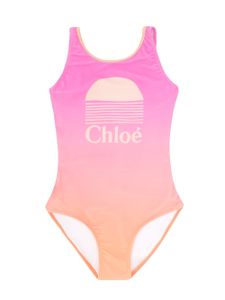 Chloé Kids maillot de bain imprimé - Rose