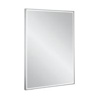 Crosswater MPRO spiegel met verlichting - 80x60cm - LED - verticaal/horizontaal - geborsteld RVS MP6080V Crosswater MPRO spiegel met verlichting - 80x60cm - LED - verticaal/horizontaal - geborsteld RVS MP6080V