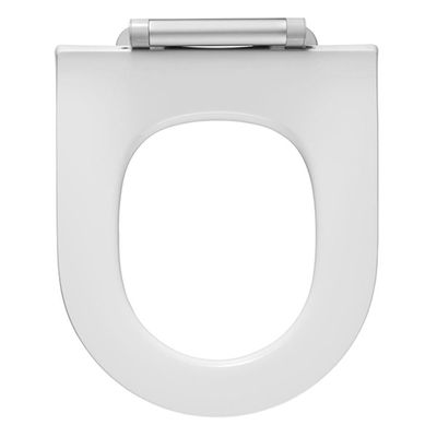 Pressalit Projecta d solid pro polygiene closetzitting softclose zonder deksel wit 1007011-dg4925