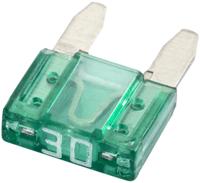 SPAHN "mini" zekering bananenstekker flat lock 30a form f mini