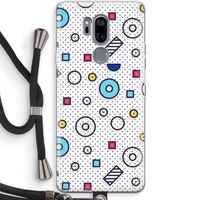 8-bit N°9: LG G7 Thinq Transparant Hoesje met koord