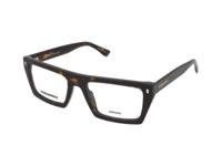 Brillen met correctie Dsquared2 D2 0130 086