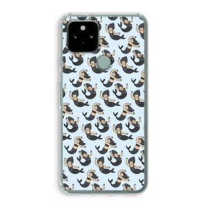 Zeemeermin: Google Pixel 5 Transparant Hoesje