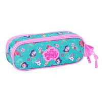 Pennenetui met 2 vakken My Little Pony Magic Roze Turkoois 21 x 8 x 6 cm