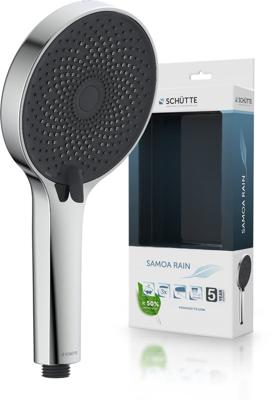 Schutte SAMOA RAIN Handdouche | Chroom/antraciet - 60251