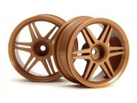 12 spoke corsa wheel gold 26mm (3mm offset)
