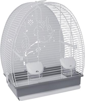 Voltrega vogelkooi 671 wit/grijs - Gebr de boon