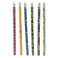 Grijze HB Potloden Sport, 6st.