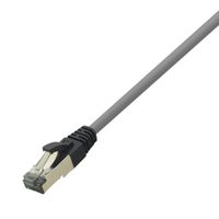 LogiLink CQ8092S RJ45 Netwerkkabel, patchkabel CAT 8.1 S/FTP 10.00 m Lichtgrijs Halogeenvrij 1 stuk(s) - thumbnail