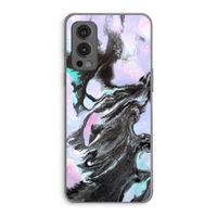 Pastel zwart: OnePlus Nord 2 5G Transparant Hoesje