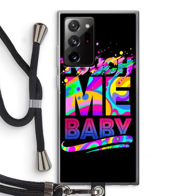 Touch Me: Samsung Galaxy Note 20 Ultra / Note 20 Ultra 5G Transparant Hoesje met koord