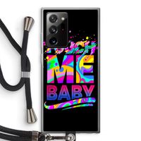 Touch Me: Samsung Galaxy Note 20 Ultra / Note 20 Ultra 5G Transparant Hoesje met koord
