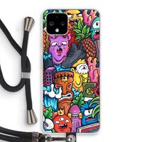 Vexx Mixtape: Pixel 4 Transparant Hoesje met koord