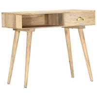 Wandtafel 90x45x75 cm massief mangohout - thumbnail