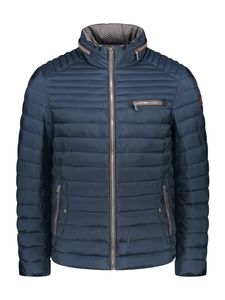 Navy gewatteerde jas Norwick van Milestone | ShirtDeal