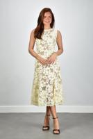 Self Portait jurk SS26-094M-Y yellow