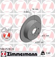 Remschijf Coat Z 590257820