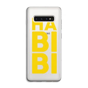 Habibi Majorelle : Samsung Galaxy S10 4G Transparant Hoesje