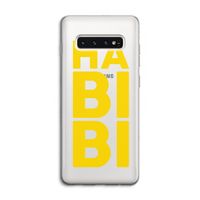 Habibi Majorelle : Samsung Galaxy S10 4G Transparant Hoesje