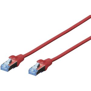 Digitus DK-1532-020/R RJ45 Netwerkkabel, patchkabel CAT 5e SF/UTP 2.00 m Rood Verdraaide paren 1 stuk(s)