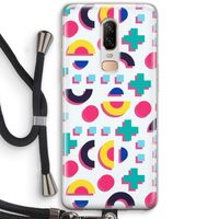 8-bit N°2: OnePlus 6 Transparant Hoesje met koord