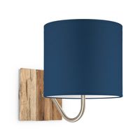 Wandlamp drift bling Ø 20 cm - blauw