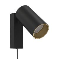 Lyora Zwart leeslampjeMono slaapkamer - 7765